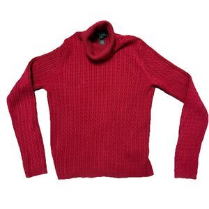 Vintage Lauren Ralph Lauren Women’s Sweater Size Medium Christmas Holiday Logo